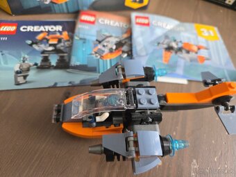 Lego speed, city sportove auto, creator: vrtulnik - 9