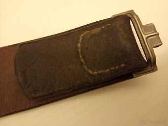 Nemecký opasok s prackou WEHRMACHT, original - 9