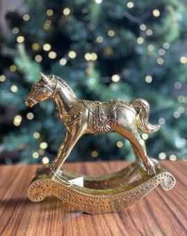 vianocne zlate dekoracie - vianocny darcek - 9