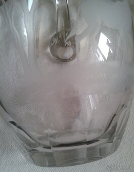 Džbán a karafa fľaša sklo, poľovník - 9