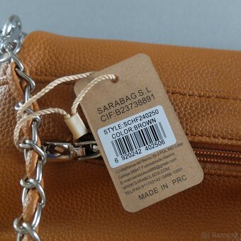 Kožená kabelka Nová - 9