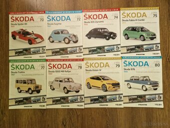 Kaleidoskop slávnych vozov-ŠKODA 7 - 9