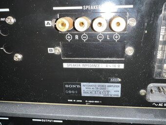 Predám zostavu Sony zosilovač + rádio - 9