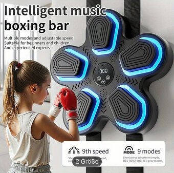 Predám Music Boxing Target s rukavicami nový, nikdy nepouži - 9