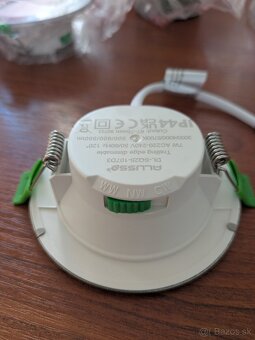 4ks - Zapustené reflektory ALUSSO LED 230V 7W 550lm - 9