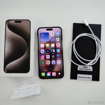 iPhone 15 pro max 256gb Natural Titanium - 9