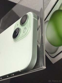 Predám Apple iPhone 15 128GB Green Stav Nového Telefónu - 9