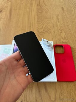 iPhone 14 Pro 128 gb Deep Purple v záruke + príslušenstvo - 9