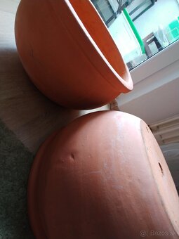 Tazke exterierove kvetinace, svetla terakota - 9