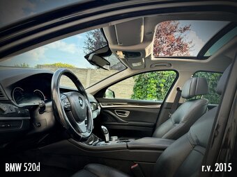 Predám BMW 520d LUXURY - 9
