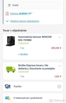 Automatický kávovar Sencor - 9