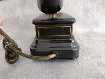 Velmi starý dánský telefon Jydsk z pošty z Kodaně. - 9
