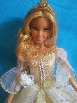 Zberatelska Barbie Basics , svadobne saty pre Barbie - 9
