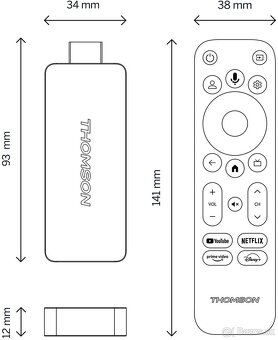 Predám multimediálne android tv centrum Thomson Streaming - 9