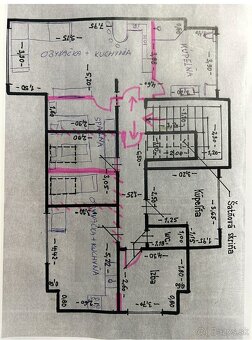 4izb.byt Hliny/Bulvar/centrum-možnosť prerábky na 2byty - 9