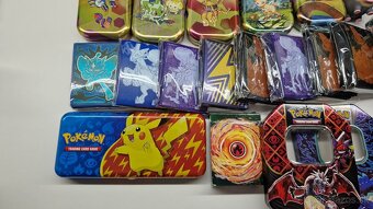 Predám kolekciu Pokémon TCG doplnkov a karier - 9