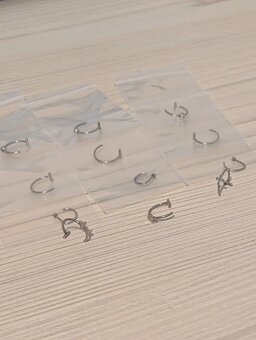 Falošný piercing na pery - 9