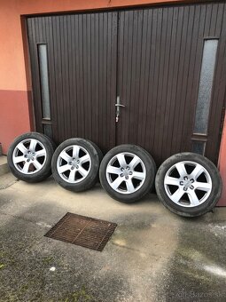 Predám elektrony 5 x 112 r 17 + letné pneumatiky zn. Pirelli - 9
