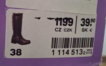 Dámske nové čižmy nad kolená - 9