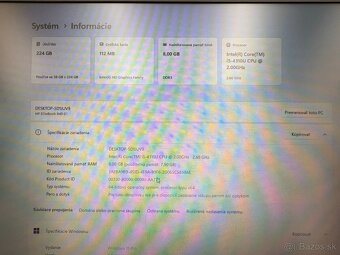 Notebook HP 840 G1 / i5 / 8GB RAM / 256GB SSD / W11 - 9