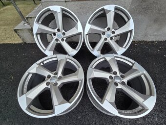 kolesá Audi A8 5x112 r20 Turbine,Rotor S-Line Matte Grau - 9