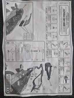 Nosič zadnebo kufra honda cbf1000 2009+2015 - 9