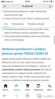 Whirlpool FWSG61283BV EE SLIM - 9