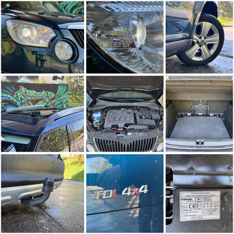 ŠKODA YETI 2.0TDI 4x4 ELEGANCE MAX BI-XENON NAVI PANORÁMA - 9
