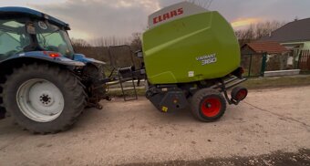 Balíkovač lis na guľaté baliky s vario komorou claas variant - 9