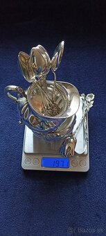 Striebro –kávová sada-R15–Nemecko- 1900-197g – 315€ - 9
