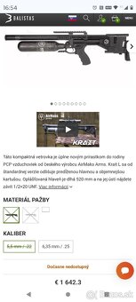 PcP predám Airmaks Krait L 5,5 - 9