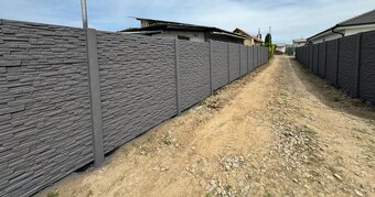Betonový plot lacno a rýchlo v Prešove a okolí s montážou - 9
