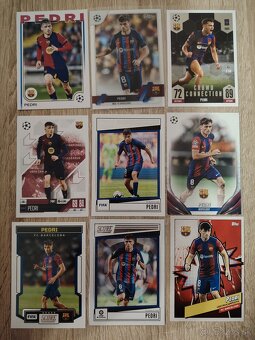 Lewandowski, Ferran Torres, Pedri, Gavi - futbalové kartičky - 9