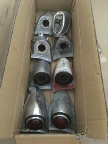 Jaguar XK 120 140 150 dily parts tacho chrom - 9