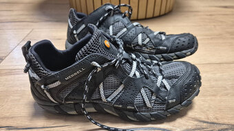 Obojstranná bunda Ortovox a topánky Merrell Maipo Vibram - 9