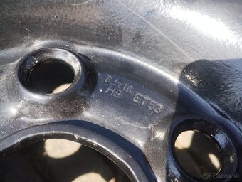 Originálne disky VW/Seat 16" R16 - 2ks - 9