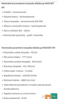 Čerpadlo na vodu nerez - 9