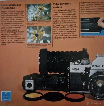 Fotoaparát Praktica MTL3.  Funkčný. - 9