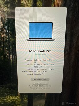 Apple Macbook Pro 2019 - 9