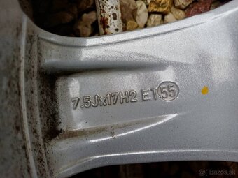 Hlinikove disky VW/Audi---7,5Jx17-ET-55-rozteč-5x130 - 9