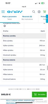 APPLE iPad Air 11" M3 128 GB Cellular Kozmický sivý 2025 - 9
