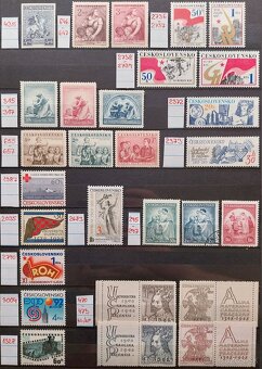 Známky ČSR – 1 - 9