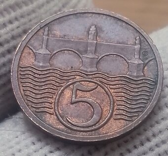 Československé meď.5 haliere. - 9
