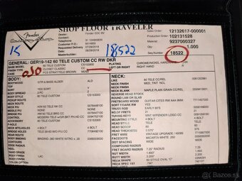 Fender Telecaster Custom Shop Closset Classic Dakota Red - 9