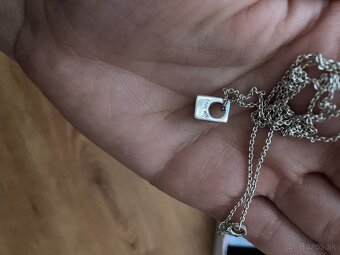 ♥ Pandora strieborná retiazka s písmenom A ♥ - 9