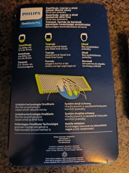 Holiaci strojček Philips One Blade Pro QP6510/20 - 9