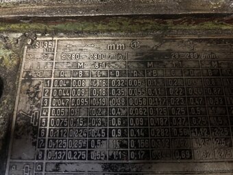 Hrotový soustruh TOS SU 35 (9011) - 9