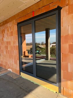 Hliníkové balkónové dvere 3sklo - 9