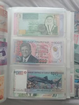 Veľká zbierka bankoviek zo sveta ako celok (hodnota 3.800€+) - 9