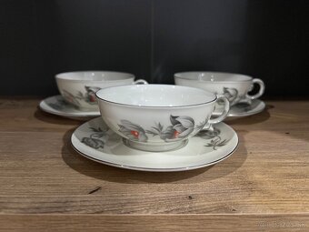 Čajový set československý porcelán MZ - 9